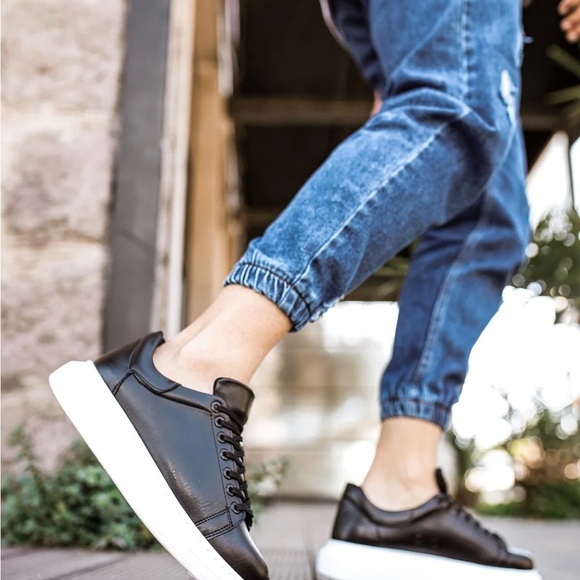 CHEKICH • CH153 CBT Estrella Men Sneaker Black Shoes Vegan Includes Apollo Box - Picture 5 of 8